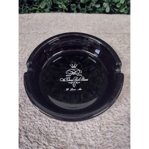 The Chase Park Plaza St. Louis‎ MO Ashtray Black Glass Hotel Souvenir Decor